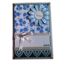 Набор бумаги для скрапбукинга Burleigh Blue, синий и голубой, 15,2х15,2 см, Papermania