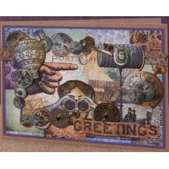 Набор бумаги для скрапбукинга Chronology, 32 листа, 15,2 х 15,2 см, Papermania