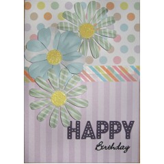 Набор бумаги для скрапбукинга Spots & Stripes Pastels, 32 листа, 15,2х15,2 см, Papermania 