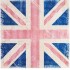 Бумага для скрапбукинга односторонняя Portobello Road "Винтажный флаг" 30,5х30,5 см