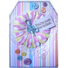 Шнуры декоративные пастельных цветов, коллекция Spots & Stripes Pastels, 3 шт. по 20 м, Papermania