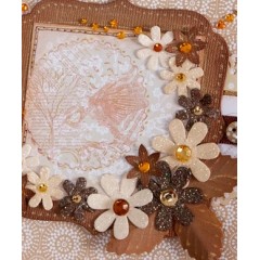 Стразы клеевые круглые, Солнечный микс, 104 шт., DoCrafts