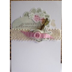 Набор декоративных прозрачных булавок, коллекция Vintage Notes, 6 шт., Papermania