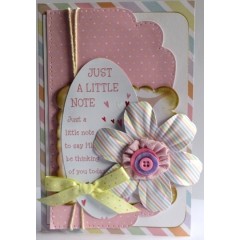 Набор бантиков пастельных цветов, коллекция Spots & Stripes Pastels, 20 штук, Papermania