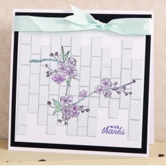 Набор силиконовых штампов Just To Say "Думаю о тебе", 12,7х12,7см, DoCrafts