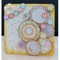 Штемпельная подушка пигментная Pigment Ink Pad DOA550103, цвет темно-желый, Docrafts (Великобритания)