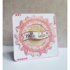 Штемпельная подушка пигментная Pigment Ink Pad DOA550105, цвет черный, Docrafts (Великобритания)