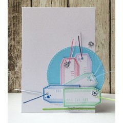 Штемпельная подушка пигментная Pigment Ink Pad DOA550121, ягодный красный металлик, Docrafts (Великобритания)