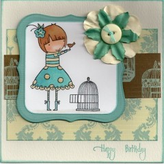 Штемпельная подушка пигментная Pigment Ink Pad DOA550122, серо-зеленый металлик, Docrafts (Великобритания)