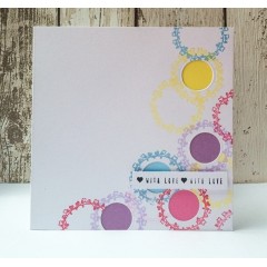 Штемпельная подушка пигментная Pigment Ink Pad DOA550124, желтый перламутр, Docrafts (Великобритания)