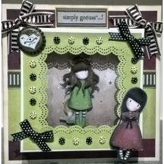 Набор бантиков для скрапбукинга Simply Gorjuss, 12 шт., DoCrafts
