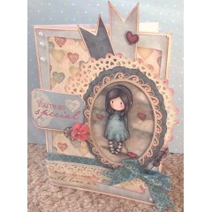 Набор бантиков для скрапбукинга Simply Gorjuss, 12 шт., DoCrafts