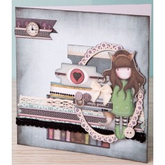 Набор бантиков из тесьмы Simply Gorjuss, 12 шт., DoCrafts