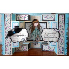 Набор штампов Узор угла WW13A1, 3,2х3,2х2,2 см, 4 штуки