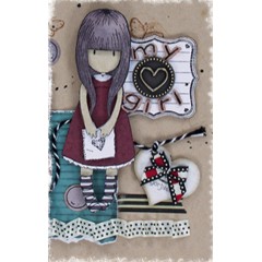 Шнуры декоративные двухцветные, коллекция Gorjuss, 3 шт. по 20 м, DoCrafts
