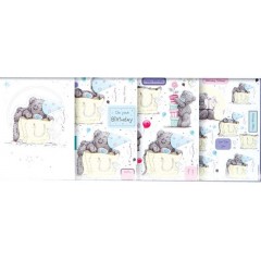 Набор для изготовления объемной 3D открытки "Подарок в День Рождения", Me To You, DoCrafts