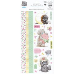 Стикеры из кардстока "Весенние", коллекции "Spring Chic" Me To You, 2 листа, Docrafts