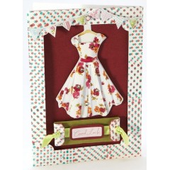 Набор заготовок для открыток с фоторамкой и конвертами, 12,7х17,8 см, 4 шт, DoCrafts