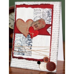 Набор бумаги для скрапбукинга Bookprint, 14,8х21 см, 32 листа, Papermania