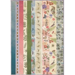 Набор бумаги и высечек для скрапбукига, коллекция Nature's Gallery, А4, 48 листов, Papermania 