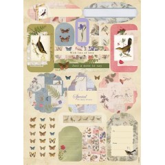 Набор бумаги и высечек для скрапбукига, коллекция Nature's Gallery, А4, 48 листов, Papermania 