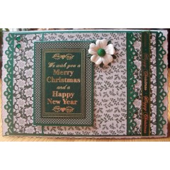 Набор бумаги для скрапбукинга Cranberry and apple, 15,2х15,2 см, 32 листа, DoCrafts