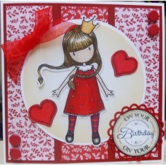 Набор бумаги для скрапбукинга Cranberry and apple, 15,2х15,2 см, 32 листа, DoCrafts