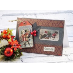 Набор бирок Create Christmas, цвет зеленый, 63х113 мм, 20шт., DoCrafts