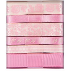 Набор лент для скрапбукинга, коллекция Wild Rose, 6 штук по 1 м, DoCrafts