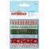 Набор лент для скрапбукинга Веселое Рождество, коллекция Pippinwood Christmas, 6 штук по 1 м, DoCrafts