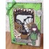 Декоративные клеевые украшения Мерцающие круги зеленые, 36 шт, Papermania