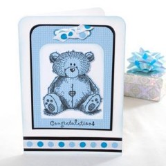 Блок для штампов акриловый прозрачный Papermania, 7,0х10,3 см