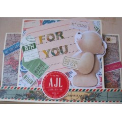 Набор карточек для журналинга, коллекция "All Aboard", 24 шт, Papermania