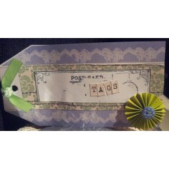 Набор резиновых штампов PMA 907188 "Почтовые рамки", 2 шт., Papermania