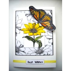 Набор силиконовых штампов "Бабочки", 10 шт., Papermania