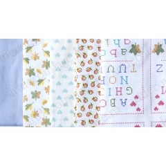 Набор ткани для скрапбукинга Tilly Daydream, 5 штук по 460 х 560 мм,  DoCrafts