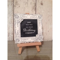 Силиконовый штамп "Большая рамка" Bellissima, Docrafs