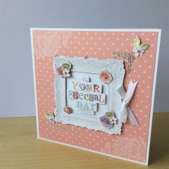 Силиконовый штамп "Большая рамка" Bellissima, Docrafs