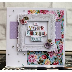 Силиконовый штамп "Большая рамка" Bellissima, Docrafs