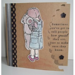 Набор декоративных мини пуговиц Цветочки, Bexley Black, 30 шт, Papermania