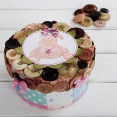 Набор бантиков пастельных цветов, коллекция Boofle, 20 штук, DoCrafts