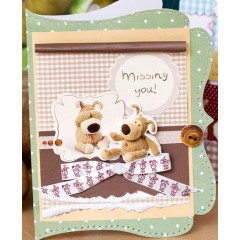 Набор лент, коллекция Boofle, пастельные цвета, 6 штук, DoCrafts
