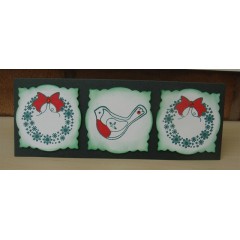 Набор новогодних силиконовых штампов "Рождественские сюжеты", коллекция Create Christmas, DoCrafts