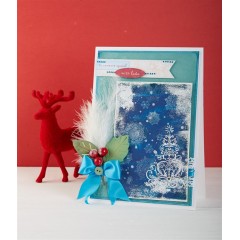 Набор силиконовых штампов "Новогодняя ель", 10,5х13см Create Christmas DoCrafts