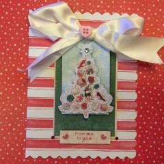 Набор силиконовых штампов "Новогодняя ель", 10,5х13см Create Christmas DoCrafts