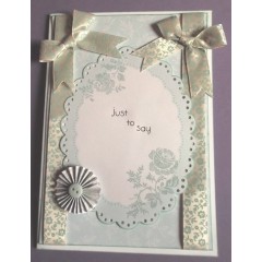Набор лент для скрапбукинга, коллекция Eau De Nil, 6 штук по 1 м, DoCrafts