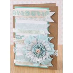 Набор лент для скрапбукинга, коллекция Eau De Nil, 6 штук по 1 м, DoCrafts