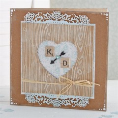 Набор заготовок для открыток Крафт-бумага, 20,3х20,3 см, 6 шт, DoCrafts