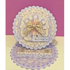 Набор тканевых клеевых лент, коллекция French Lavender, 3 шт. по 1 м, Papermania