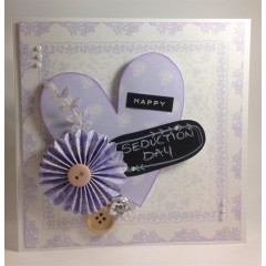 Набор декоративных украшений Цветочки круглые, коллекция French Lavender, 6 штук, Papermania